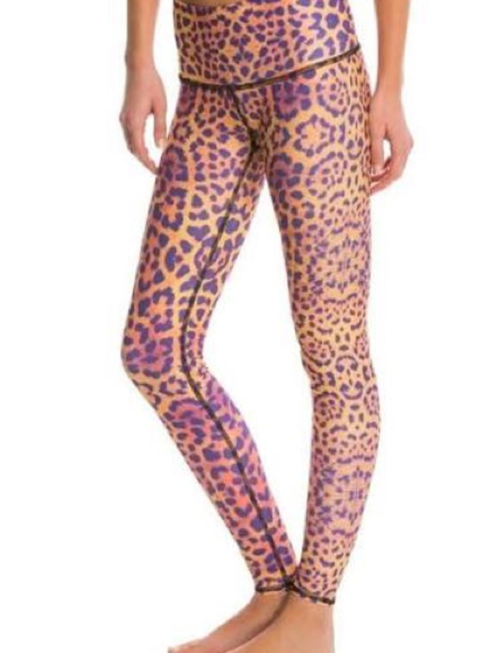 Teeki Leopard Print Hot Pants Leggings